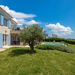 Βίλα Plava With Panoramic Seaview And Big Pool