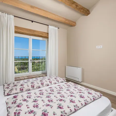 فيلة Plava With Panoramic Seaview And Big Pool *