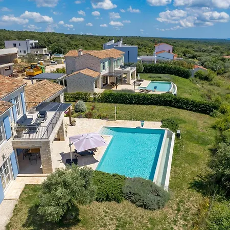 Plava With Panoramic Seaview And Big Pool *