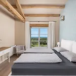 Plava With Panoramic Seaview And Big Pool