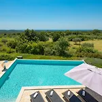 Plava With Panoramic Seaview And Big Pool *