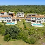 别墅 Plava With Panoramic Seaview And Big Pool 巴莱