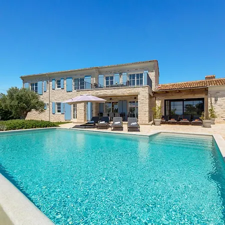 Plava With Panoramic Seaview And Big Pool Villa Bale