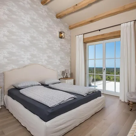 Plava With Panoramic Seaview And Big Pool Bale