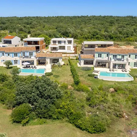 Willa Plava With Panoramic Seaview And Big Pool Bale