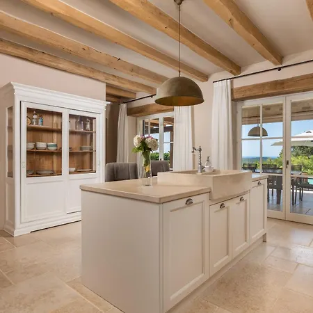 Plava With Panoramic Seaview And Big Pool *