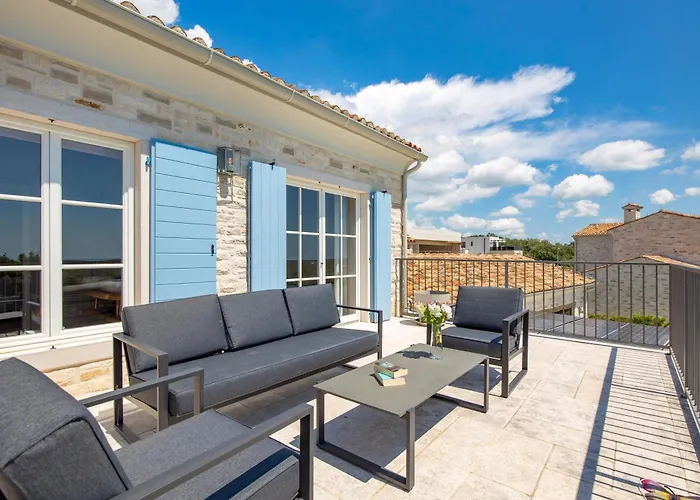 Plava With Panoramic Seaview And Big Pool Villa