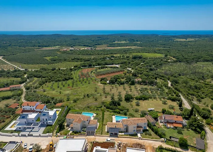 Plava With Panoramic Seaview And Big Pool *