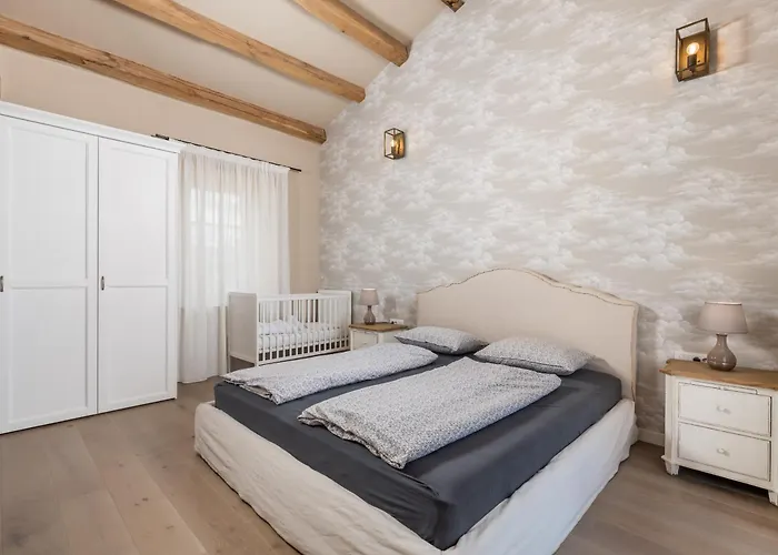 Plava With Panoramic Seaview And Big Pool * Bale