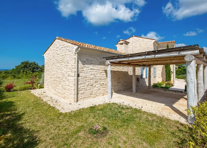 Plava With Panoramic Seaview And Big Pool