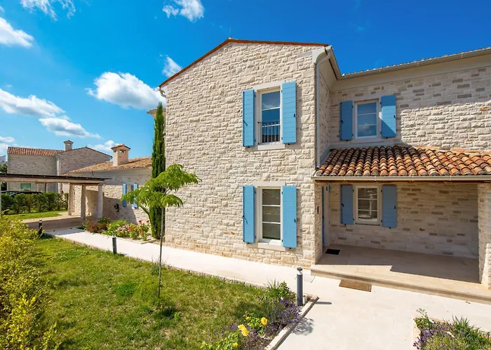 Plava With Panoramic Seaview And Big Pool Villa Bale