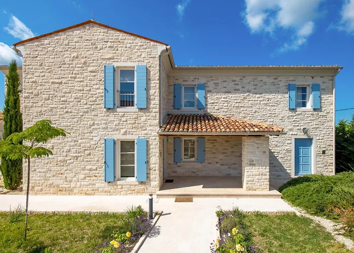 Plava With Panoramic Seaview And Big Pool Villa Bale